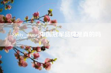 东平中国冠军品牌是真的吗