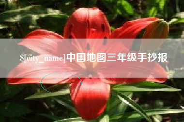 东平中国地图三年级手抄报
