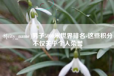 东平男子5000米世界排名-这些积分不仅关乎个人荣誉