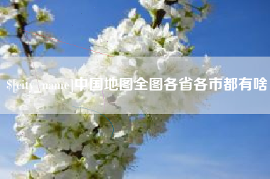 东平中国地图全图各省各市都有啥