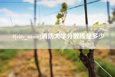 东平消防大学分数线是多少