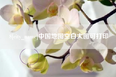 东平中国地图空白大图可打印