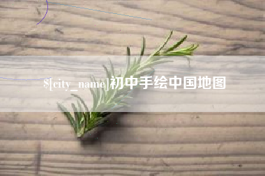 东平初中手绘中国地图