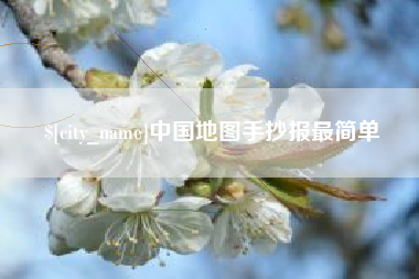 东平中国地图手抄报最简单