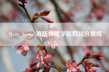 东平消防救援学院四川分数线