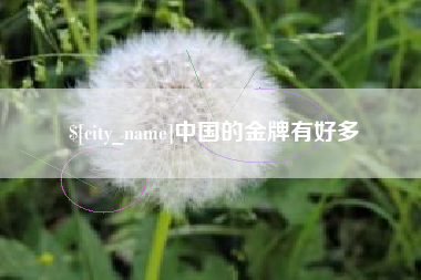 东平中国的金牌有好多