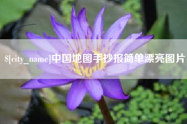 东平中国地图手抄报简单漂亮图片