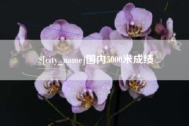 东平国内5000米成绩