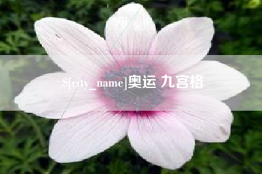 东平奥运 九宫格