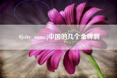 东平中国的几个金牌啊
