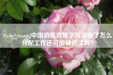 东平中国消防救援学院毕业了怎么分配工作还可能被逃汰吗？