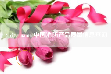 东平中国消防产品质量信息查询