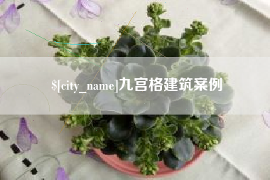 东平九宫格建筑案例