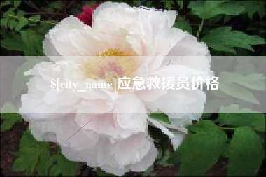 东平应急救援员价格