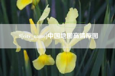 东平中国地图高清原图