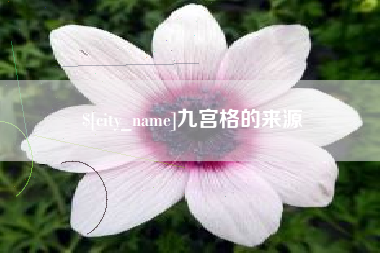 东平九宫格的来源