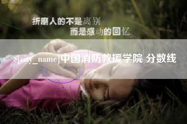 东平中国消防救援学院 分数线