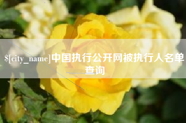 东平中国执行公开网被执行人名单查询