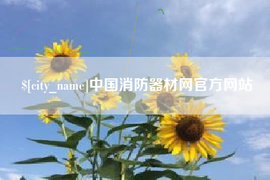 东平中国消防器材网官方网站