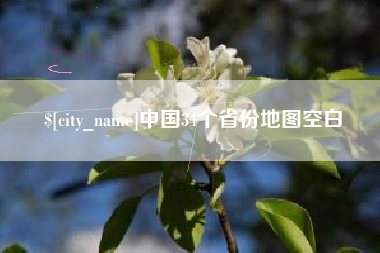 东平中国34个省份地图空白