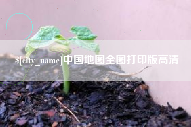 东平中国地图全图打印版高清