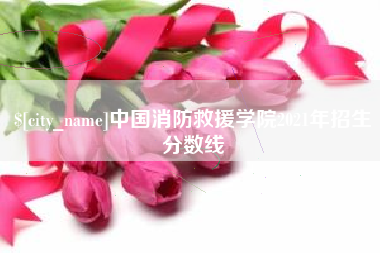 东平中国消防救援学院2021年招生分数线