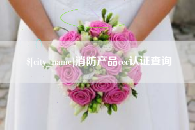 东平消防产品ccc认证查询
