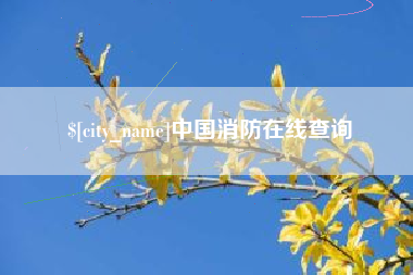 东平中国消防在线查询