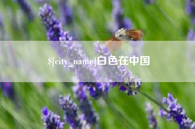 东平白色在中国